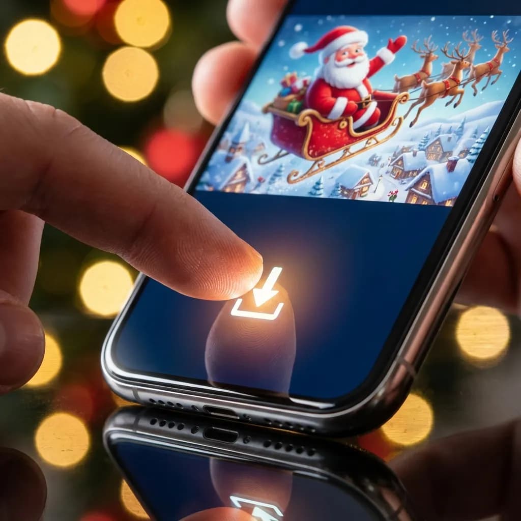 How to Download & Save Your Santa Video in HD Forever