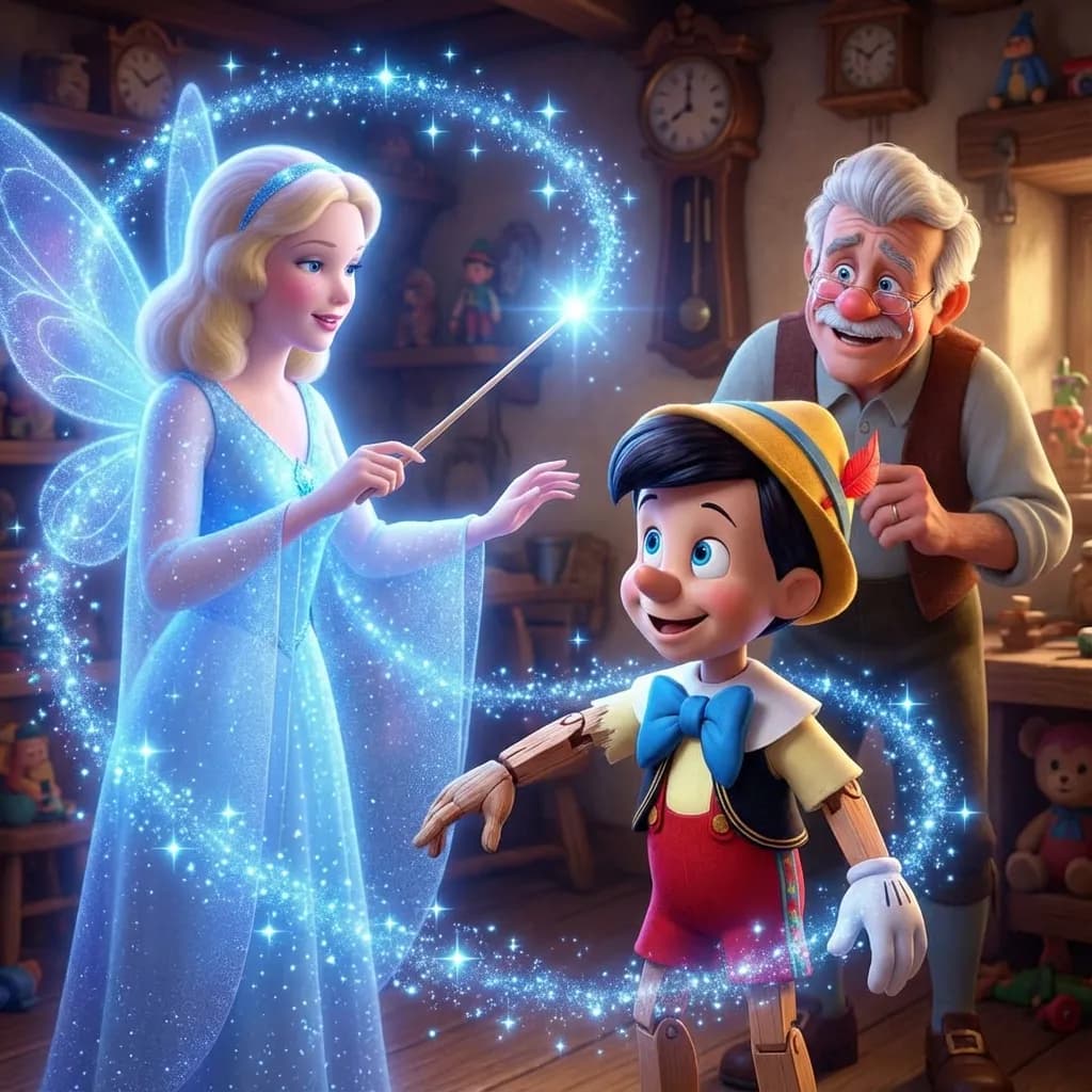 Illustration for The Adventures of Pinocchio - 5