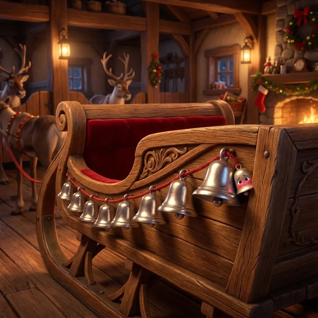 The Quiet Bell on Santa’s Sleigh