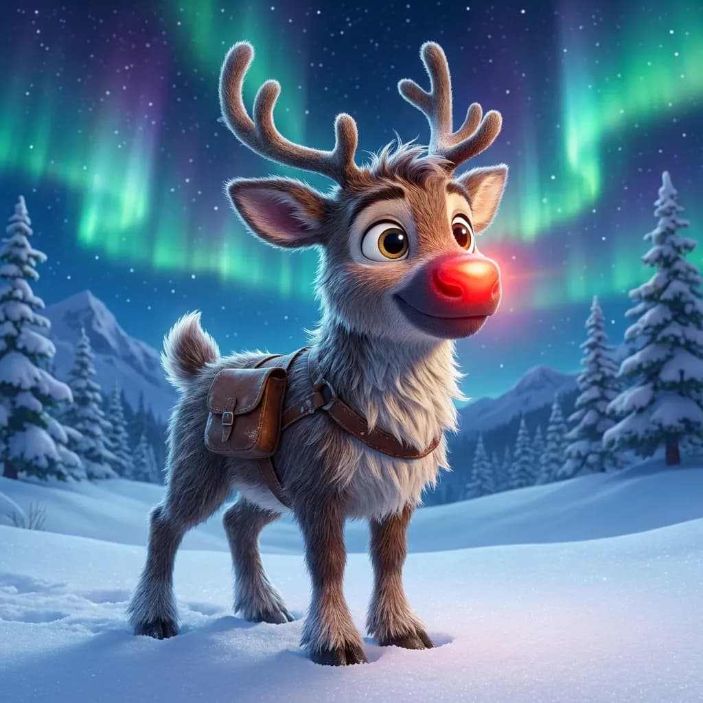 Rudolph's Snowy Adventure Cover