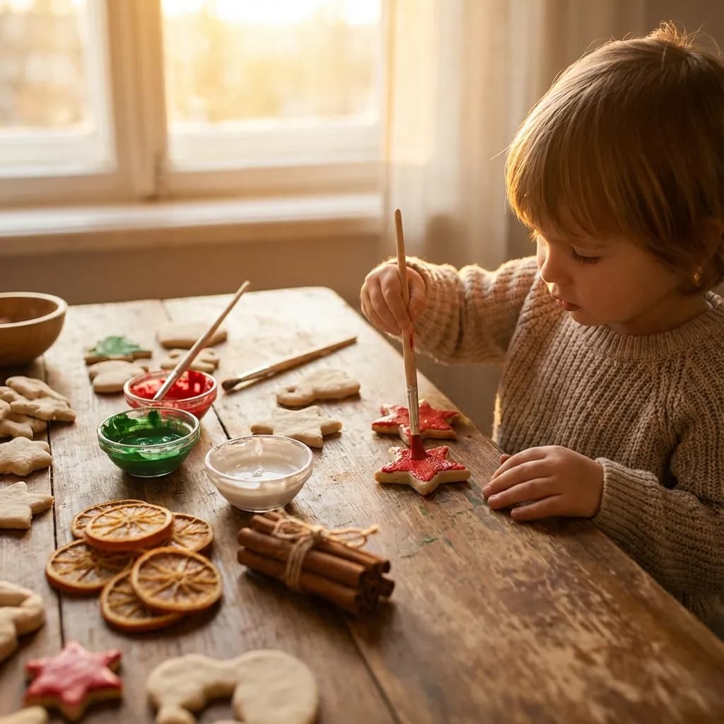 Making salt dough ornaments
