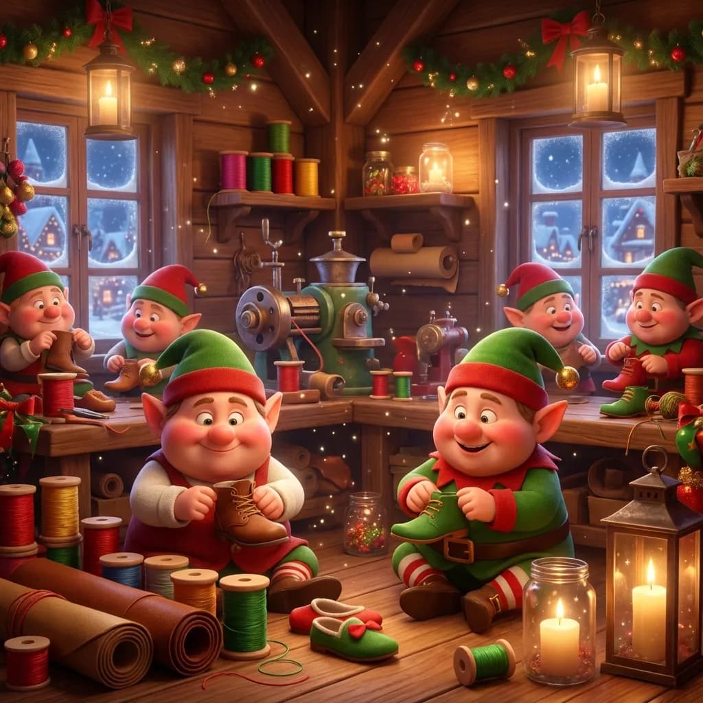 Christmas Story: The Elves and the Shoemaker