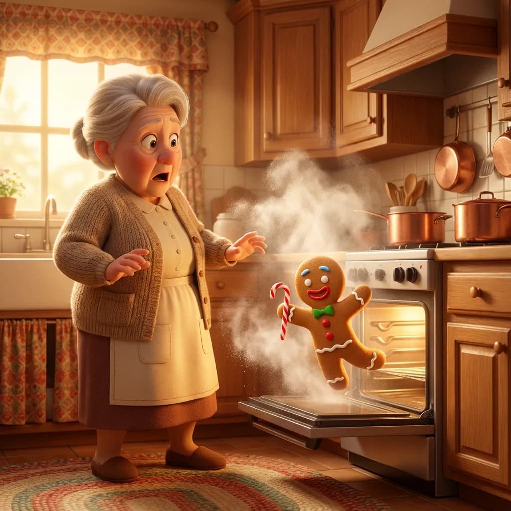 Christmas Story: The Runaway Gingerbread Man