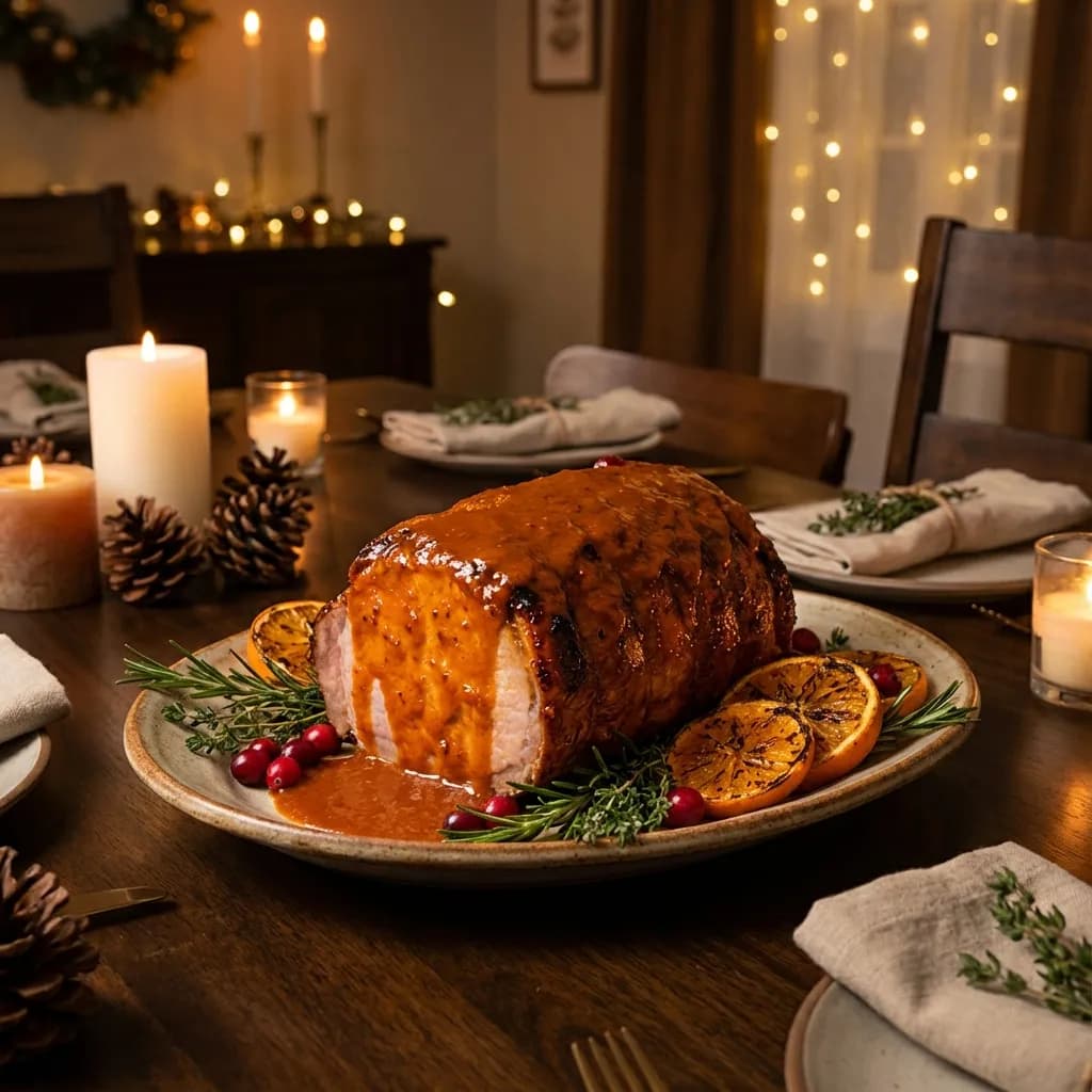 Chipotle-orange pork roast