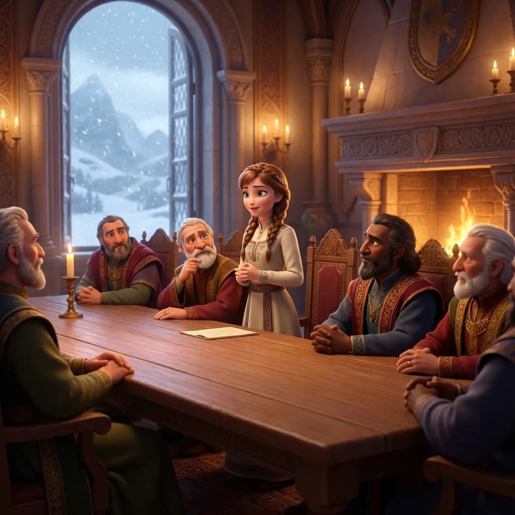 Illustration for The Quiet Princess of Pineglass Hill - 2