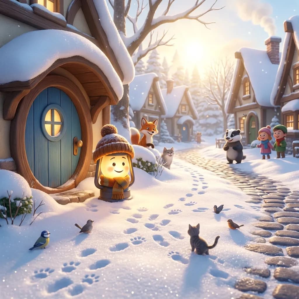 Illustration for The Little Lantern Who Learned to Glow - 5